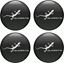 Picture of Audi Quattro Wheel centre Gel Badges
