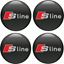 Picture of Audi S line Wheel centre Gel Badges