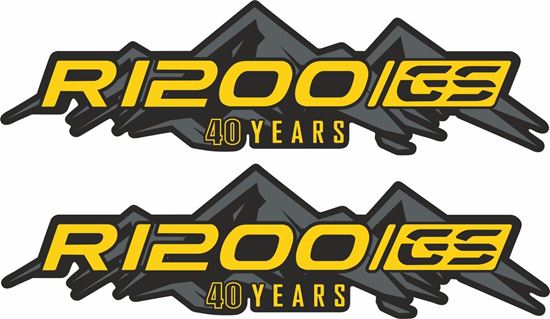 Picture of BMW R1200 GS 40 Years Decals / Stickers
