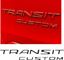 Picture of Transit Custom rear Badge overlay Decals  / Stickers