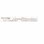 Picture of MG  Metro Turbo replacement rear Decal / Sticker RED PAINT