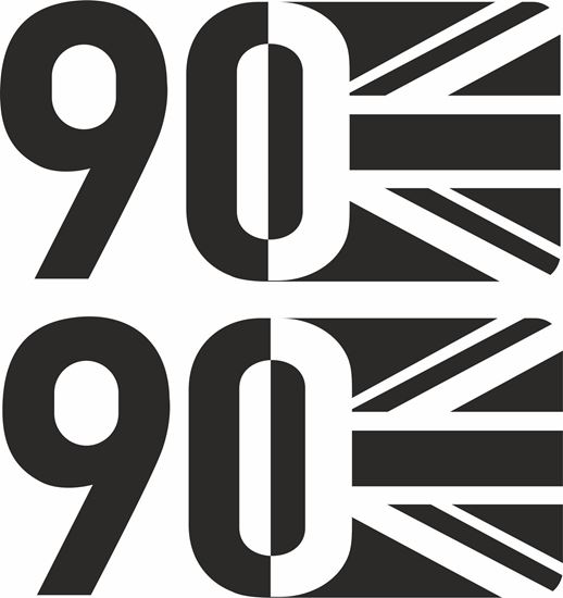 Picture of Defender 90 Decals / Stickers