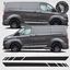 Picture of Transit Custom Short Wheel Base lower side Stripes  / Stickers