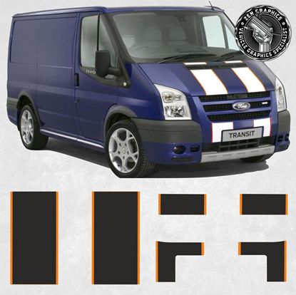 Picture of Ford Transit ST 2006 - 2013 replacement Stripes / Stickers