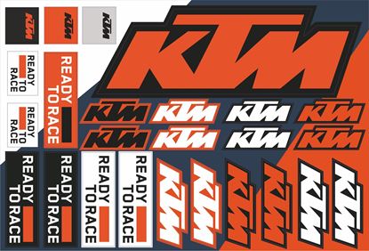 Picture of KTM Ready to race Sticker Sheet