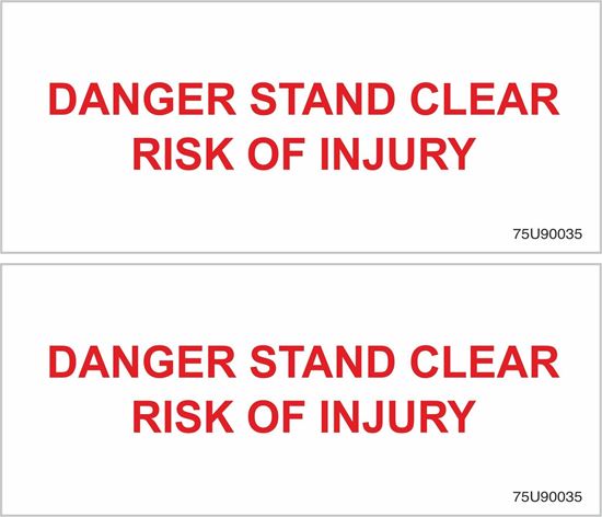 Picture of NTM Municipal / Waste Machinery Safety Decals / Stickers