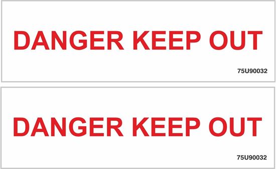 Picture of NTM Municipal / Waste Machinery Safety Decals / Stickers