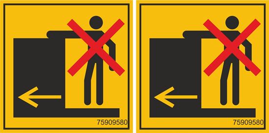 Picture of NTM Municipal / Waste Machinery Safety Decals / Stickers