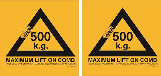 Picture of NTM Municipal / Waste Machinery Safety Decals / Stickers