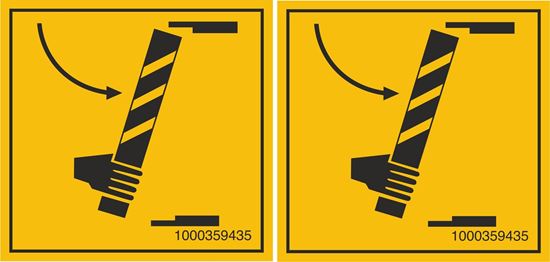 Picture of NTM Municipal / Waste Machinery Safety Decals / Stickers