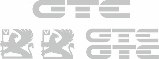 Picture of Vauxhall  Astra MK2 GTE 8v replacement Decals / Stickers