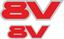 Picture of Vauxhall Astra GTE 8v front Bumper and rear Hatch Decals/ Sticker