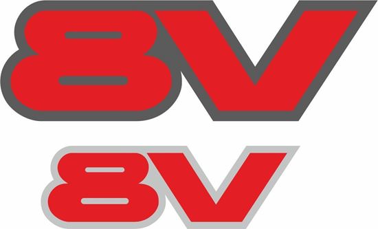 Picture of Vauxhall Astra GTE 8v front Bumper and rear Hatch Decals / Stickers