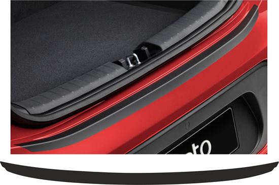 Picture of Kia Picanto 2017 onwards rear Bumper Protection Vinyl EXACT FACTORY FIT