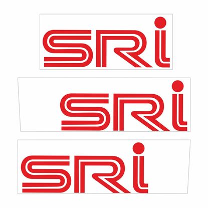 Picture of Vauxhall Astra SRi / Belmont SRi MK2 replacement SRi Door and rear Decals / Stickers