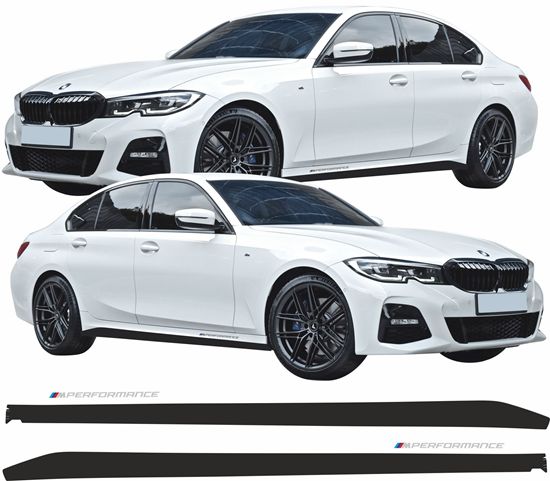 Picture of 3 Series G20 / G21 Performance side Sill Stripes / Stickers