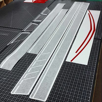 Picture of Mercedes A45 Edition 1 Exact Factory Graphics kit