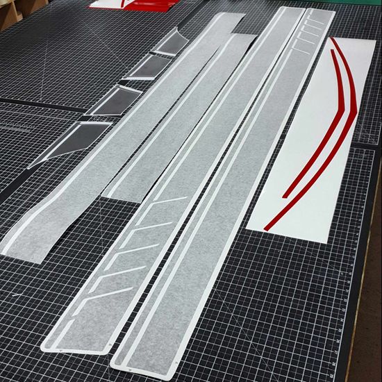 Picture of Mercedes A45 Edition 1 Exact Factory Graphics kit