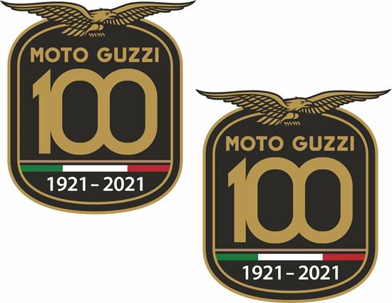 Picture of Moto Guzzi 1921 - 2021 Decals / Stickers