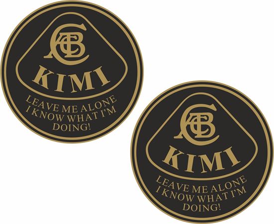 Picture of Kimi Raikkonen Team Lotus F1 Decals / Stickers