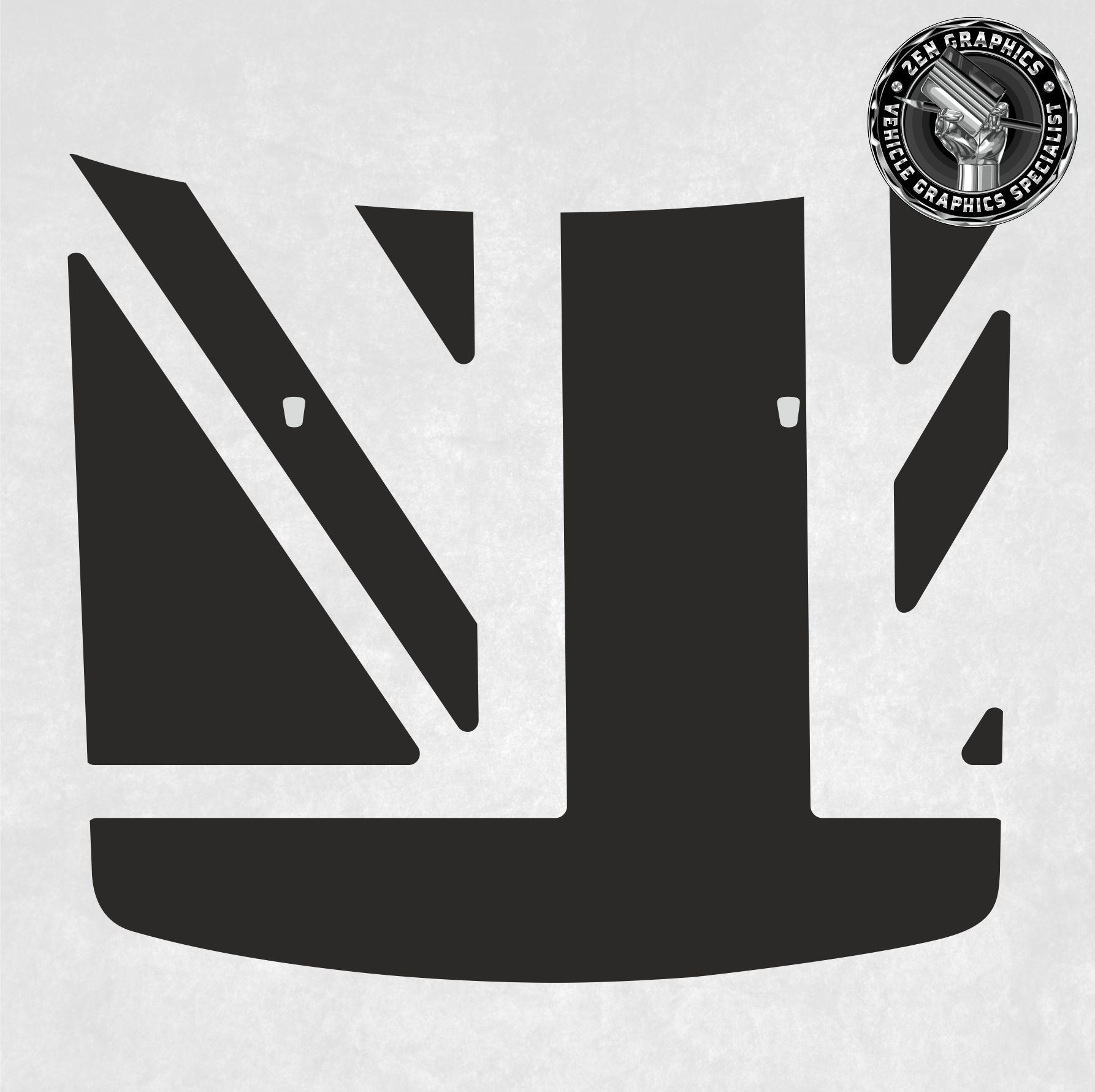 Zen Graphics Discovery 3 LR3 / LR4 Union Jack Decal / Vinyl