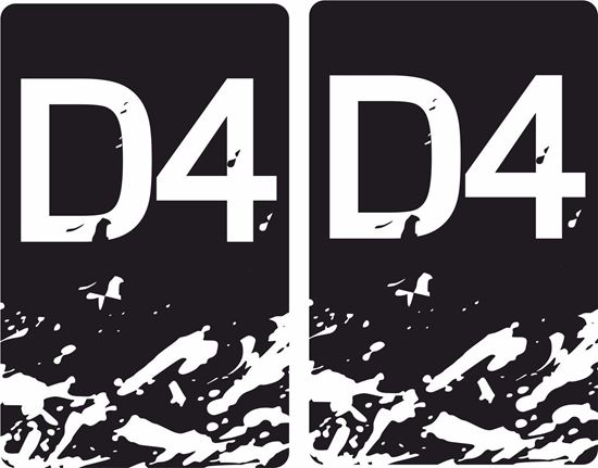 Picture of Land Rover Discovery D4 wing Decals / Stickers