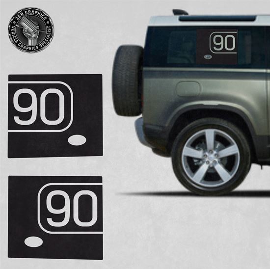 Picture of 2020 Defender 90 side panel Stickers / Decals