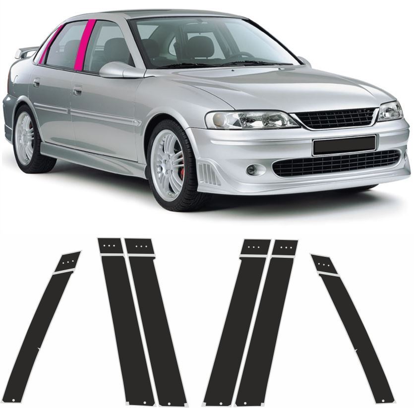 Zen Graphics Vauxhall / Opel Vectra B Door Pillar Decals