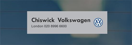 Picture of Chiswick - West London Dealer rear glass Sticker