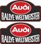 Picture of Audi Rallye Weltmeister Decals / Stickers