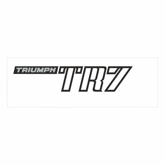 Picture of Triumph TR7 replacement rear Decal / Sticker
