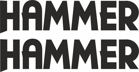 Picture of Hammer Strength Decals / Stickers