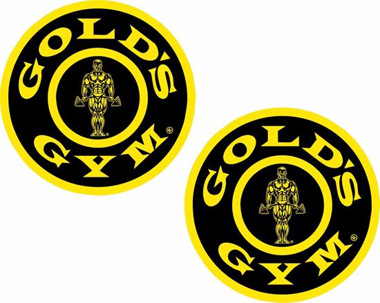 Picture of Golds Gym Decals / Stickers
