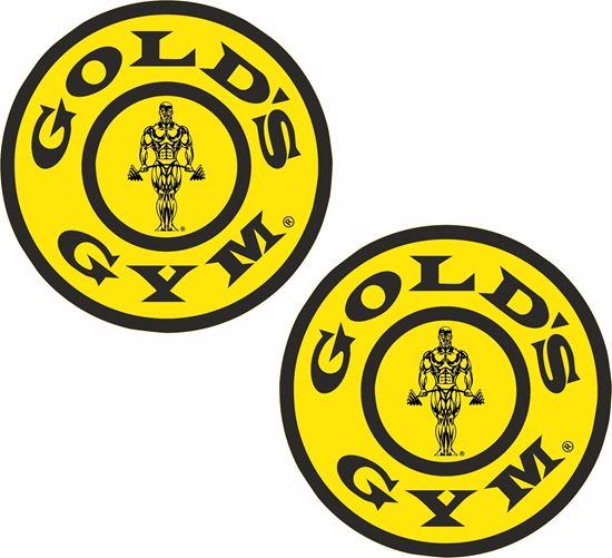 Picture of Golds Gym Decals / Stickers