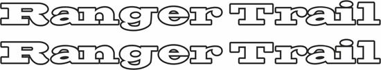 Picture of Ranger Trial Decals  / Stickers