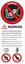 Picture of Mini R Series Passengers Air Bag instruction Label / Sticker