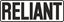 Picture of Reliant replacement rear hatch Decal / Sticker