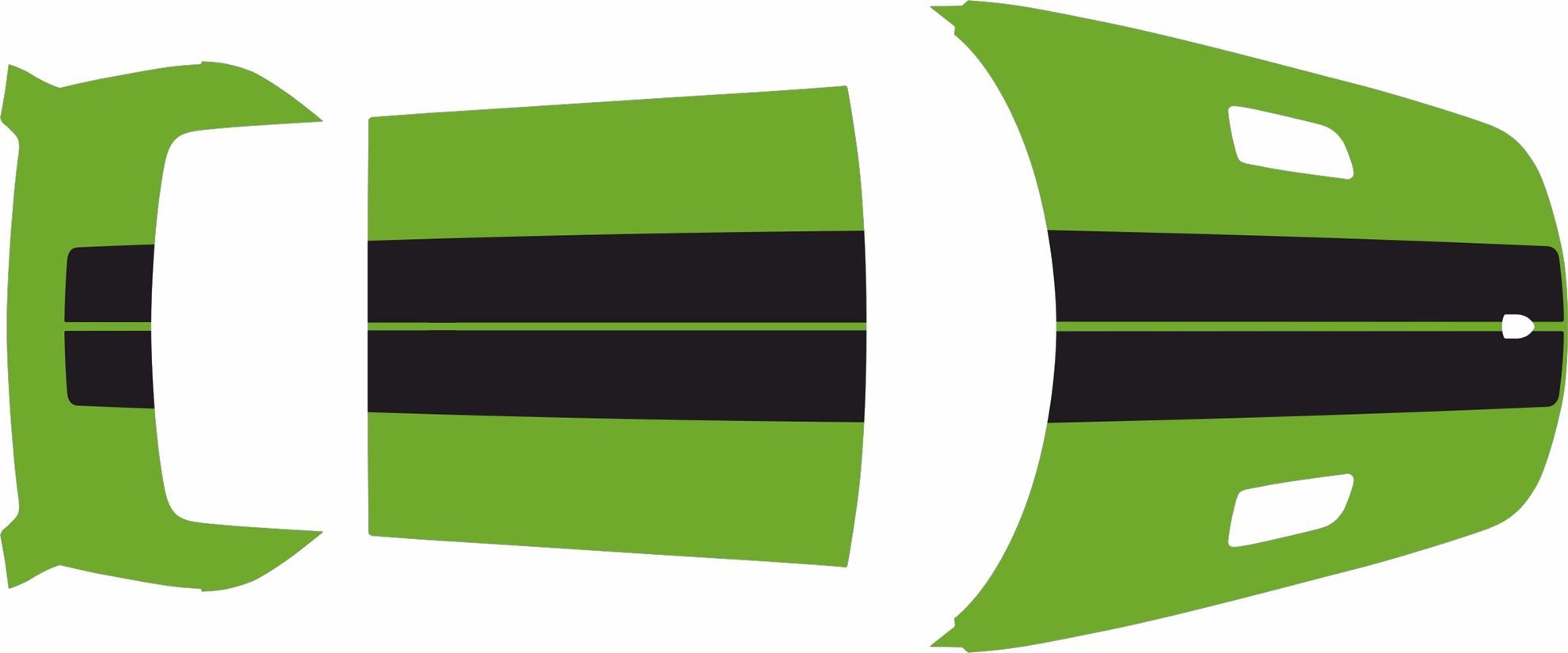 Zen Graphics 991 GT3 RS 2016 2019 OTT Exclusive Series Style Stripes