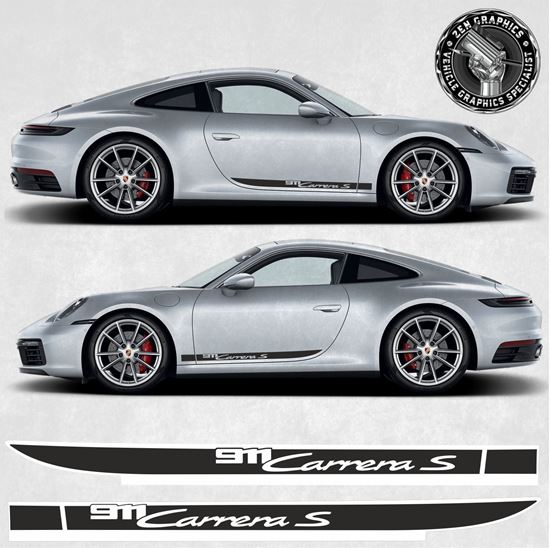Picture of 992 Carrera S side Stripes