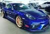 Picture of 718 / 982 Cayman - Boxster side Stripes Martini Colours side Stripes and Wing Decal
