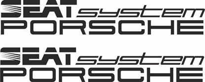 Picture of Seat MK1 System Decals / Stickers