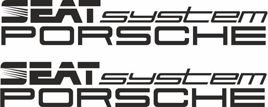 Picture of Seat MK1 System Porsche Decals / Stickers