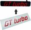Picture of Renault 5 GT Turbo Phase 2 Grille Badge restoration overlay Decals / Stickers