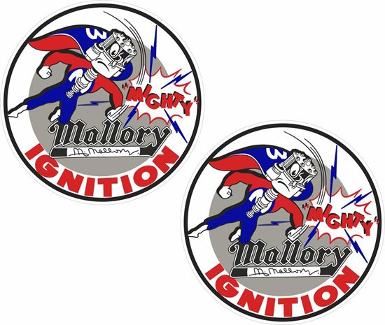Picture of Mallory Ignition Decals / Stickers