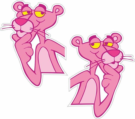 Picture of Pink Panther Decals / Stickers