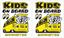 Picture of VW T1 Kids on Board Moon Eyes Decals  / Stickers
