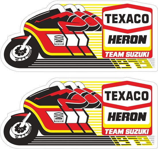 Picture of Barry Sheene Texaco Heron 1979 Decals / Stickers