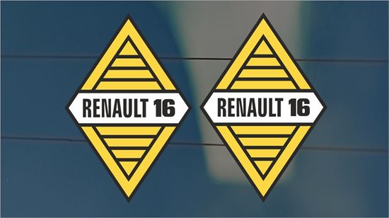 Picture of Renault 16 Glass Decals / Stickers