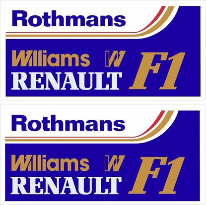 Picture of Rothmans Williams Decals / Stickers