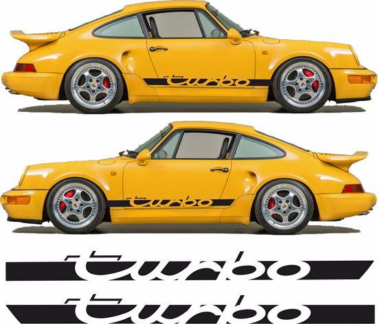 Picture of 964 Turbo side Stripes